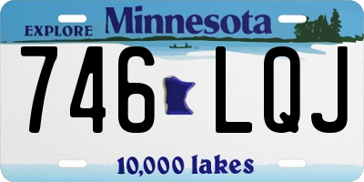 MN license plate 746LQJ
