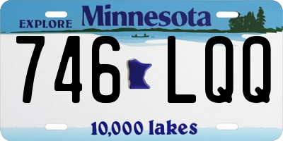MN license plate 746LQQ