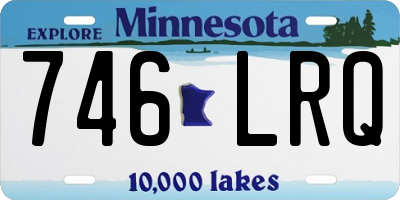 MN license plate 746LRQ