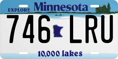 MN license plate 746LRU