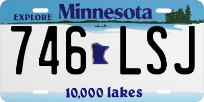 MN license plate 746LSJ