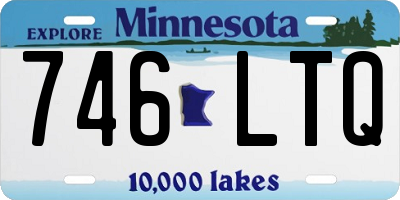MN license plate 746LTQ