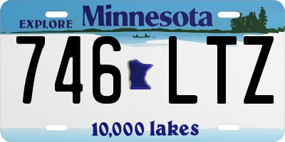 MN license plate 746LTZ