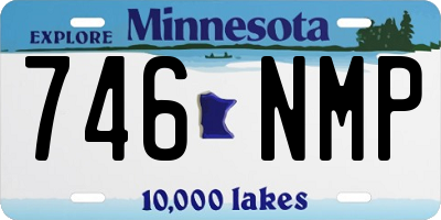 MN license plate 746NMP