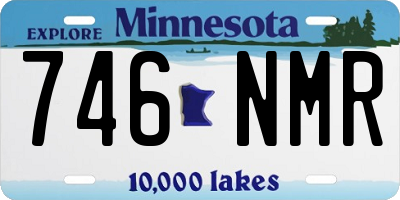 MN license plate 746NMR