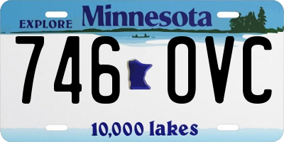 MN license plate 746OVC