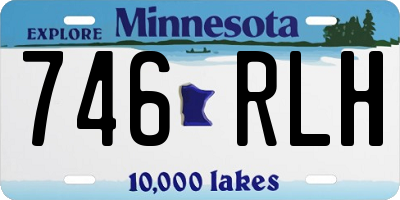 MN license plate 746RLH