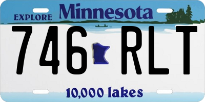 MN license plate 746RLT