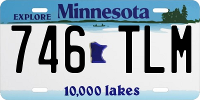 MN license plate 746TLM