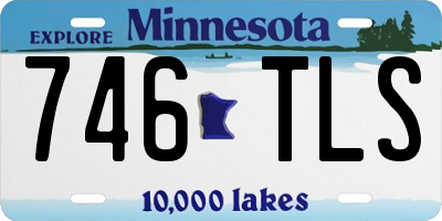 MN license plate 746TLS