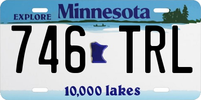 MN license plate 746TRL