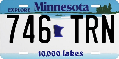 MN license plate 746TRN