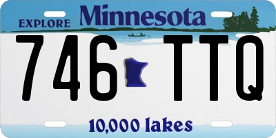 MN license plate 746TTQ