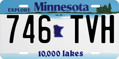 MN license plate 746TVH