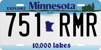 MN license plate 751RMR
