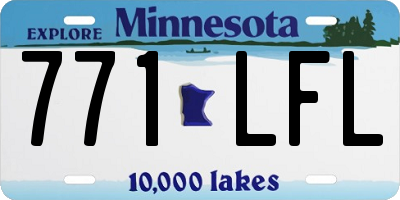 MN license plate 771LFL