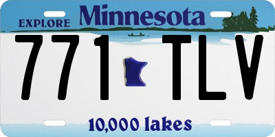 MN license plate 771TLV