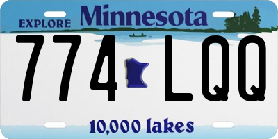 MN license plate 774LQQ
