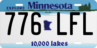 MN license plate 776LFL
