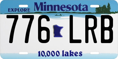 MN license plate 776LRB