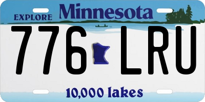 MN license plate 776LRU