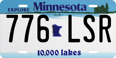 MN license plate 776LSR