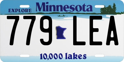 MN license plate 779LEA