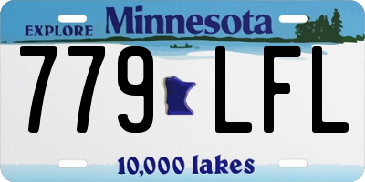 MN license plate 779LFL