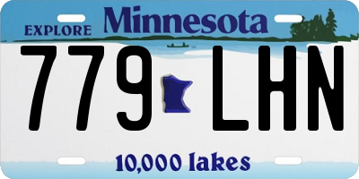 MN license plate 779LHN