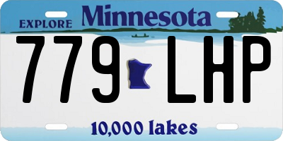 MN license plate 779LHP