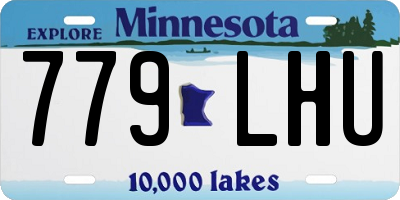 MN license plate 779LHU