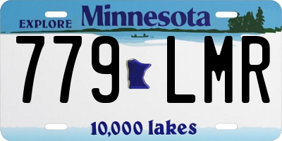 MN license plate 779LMR