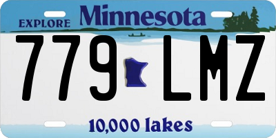 MN license plate 779LMZ