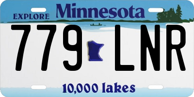 MN license plate 779LNR