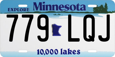 MN license plate 779LQJ