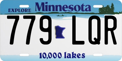 MN license plate 779LQR