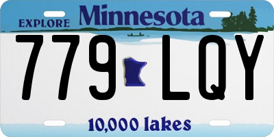 MN license plate 779LQY