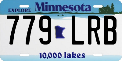 MN license plate 779LRB