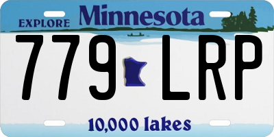 MN license plate 779LRP