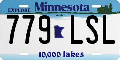 MN license plate 779LSL
