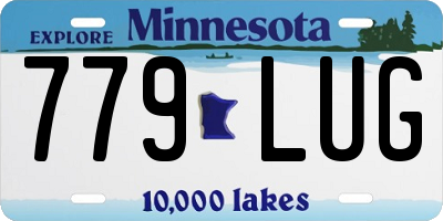 MN license plate 779LUG