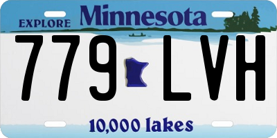 MN license plate 779LVH