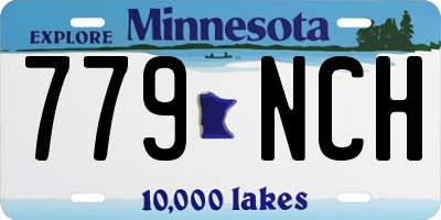 MN license plate 779NCH