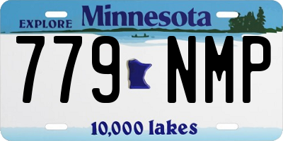 MN license plate 779NMP
