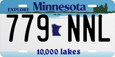 MN license plate 779NNL