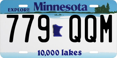 MN license plate 779QQM