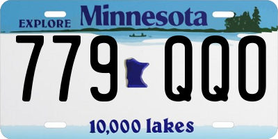 MN license plate 779QQO