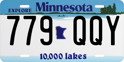 MN license plate 779QQY