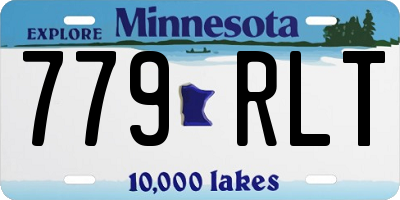 MN license plate 779RLT