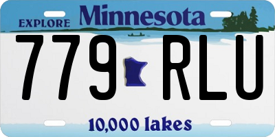 MN license plate 779RLU